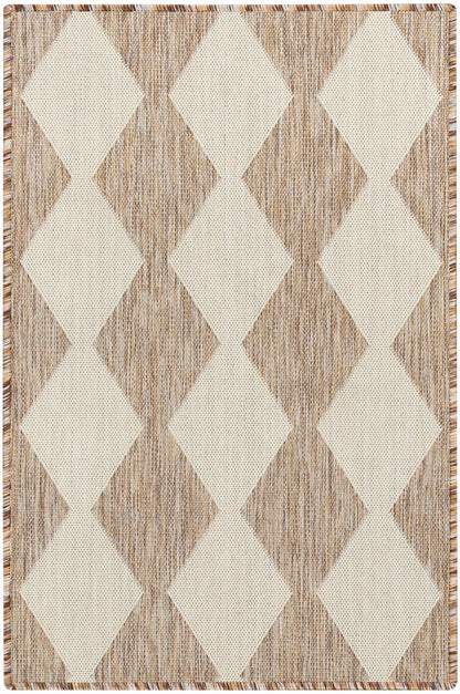 Nourison Home Positano POS04 Beige Contemporary Power-loomed Rug