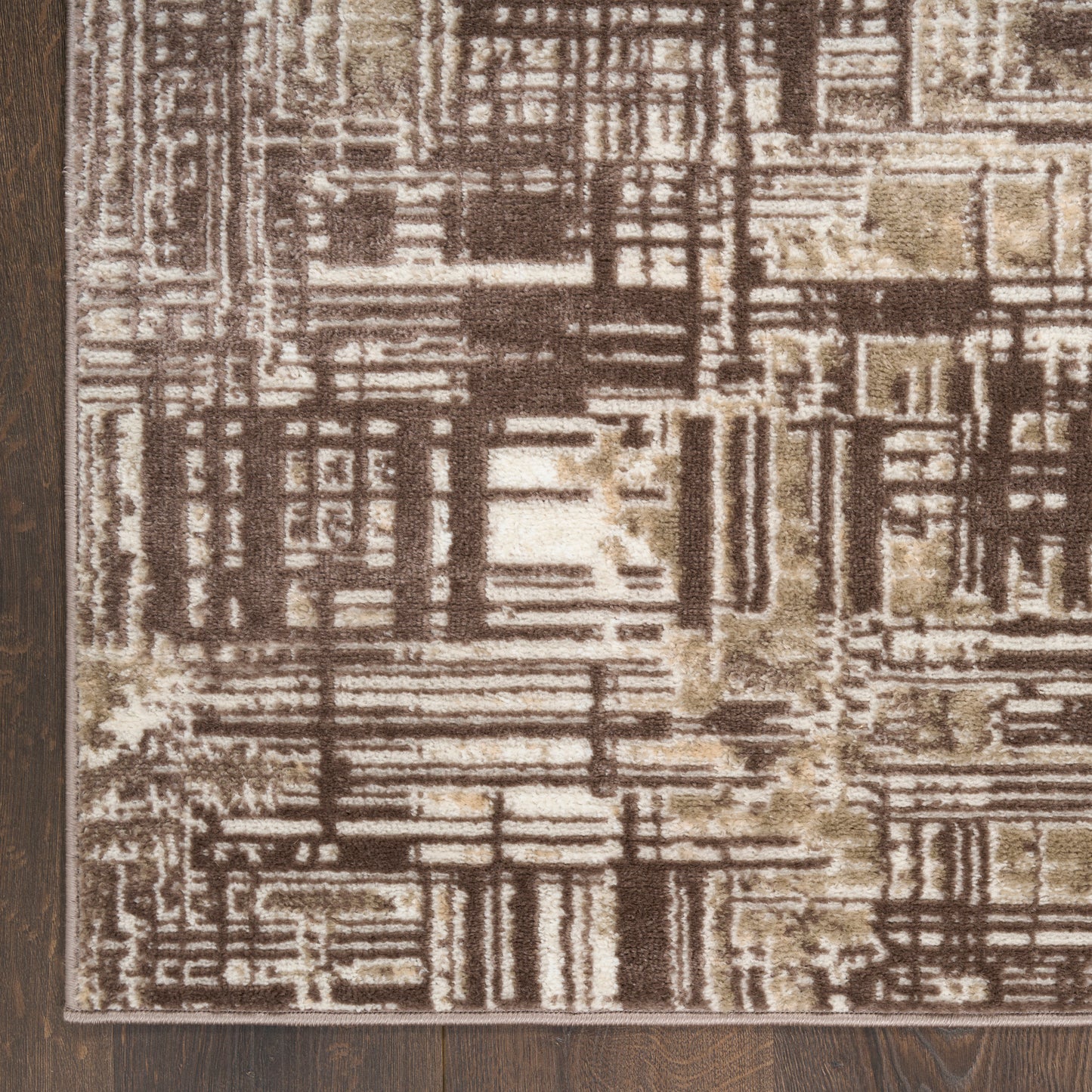 Nourison Home Dekor  Brown  Contemporary