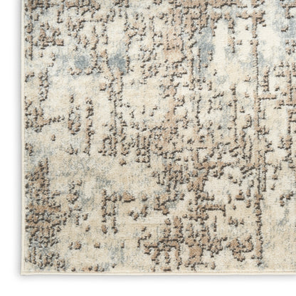 Nourison Home Quarry  Ivory Beige  Contemporary
