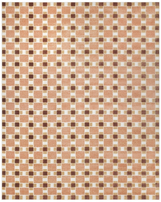 Nourison Home Nordic  Rust  Contemporary
