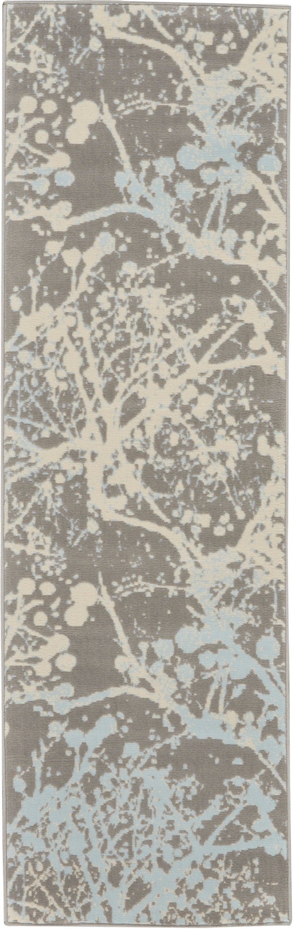 Nourison Home Jubilant JUB12 Grey Contemporary Power-loomed Rug