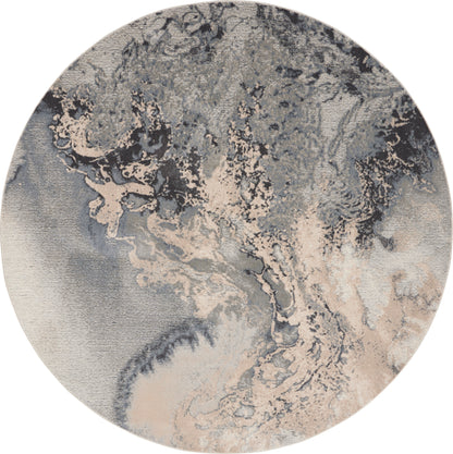 Nourison Home Maxell MAE08 Grey Contemporary Power-loomed Rugs