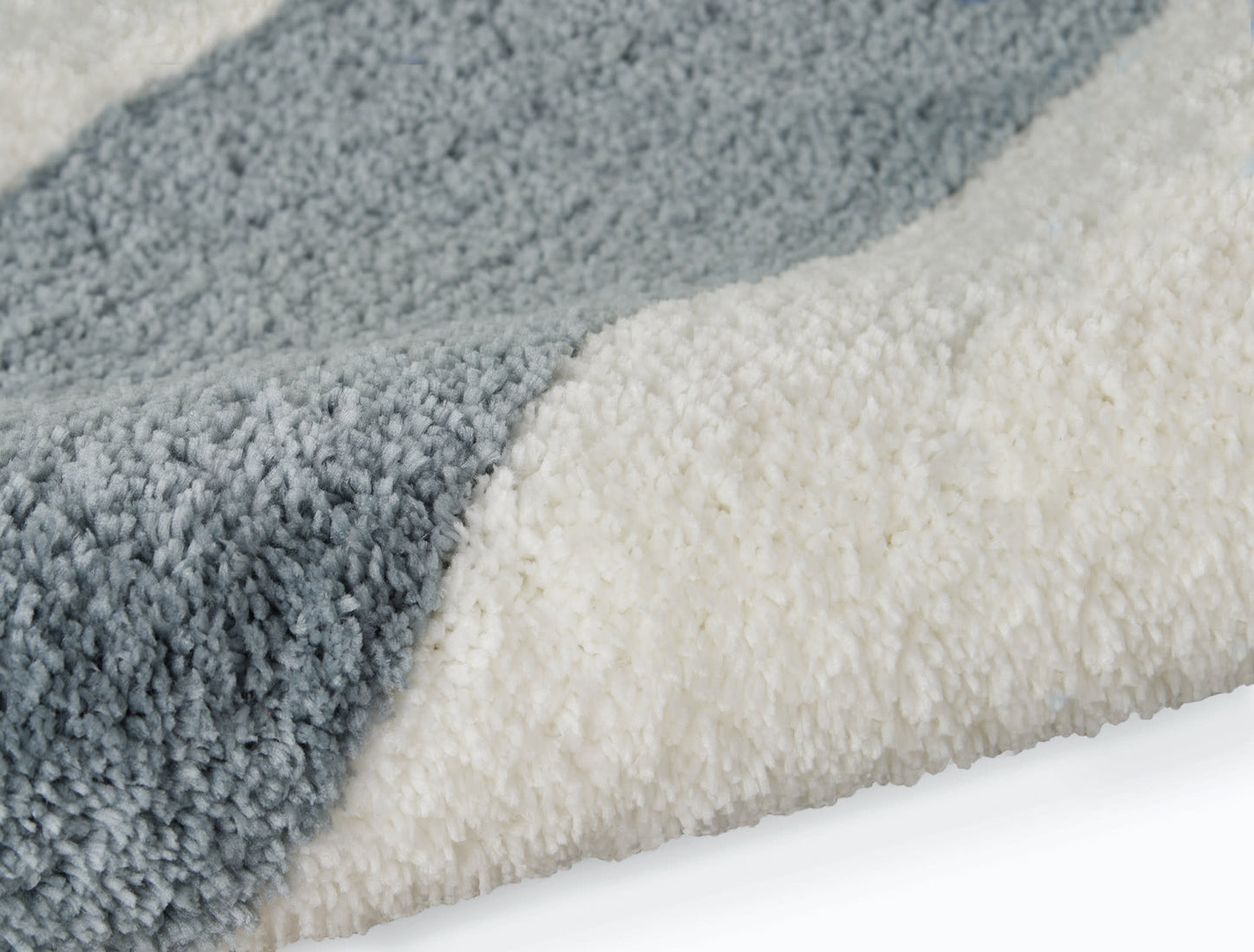 Calvin Klein Chicago Shag  White Grey  Contemporary