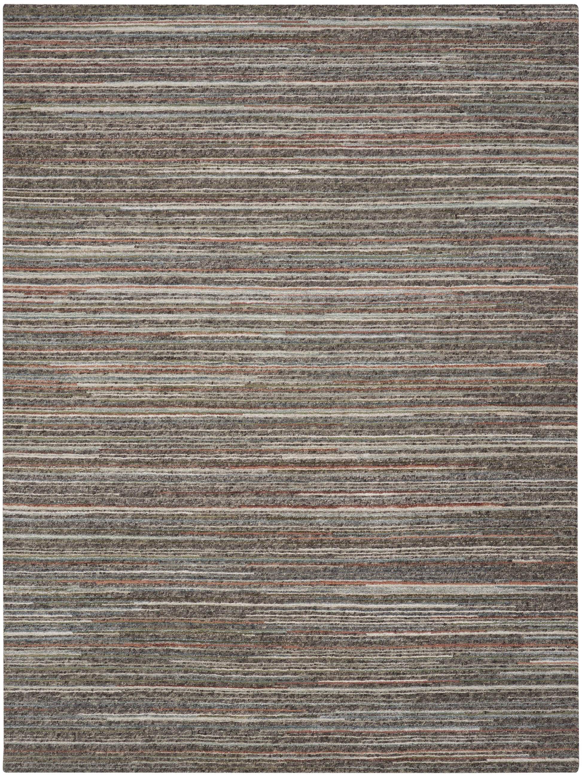 Nourison Home Plateau  Grey Green  Contemporary