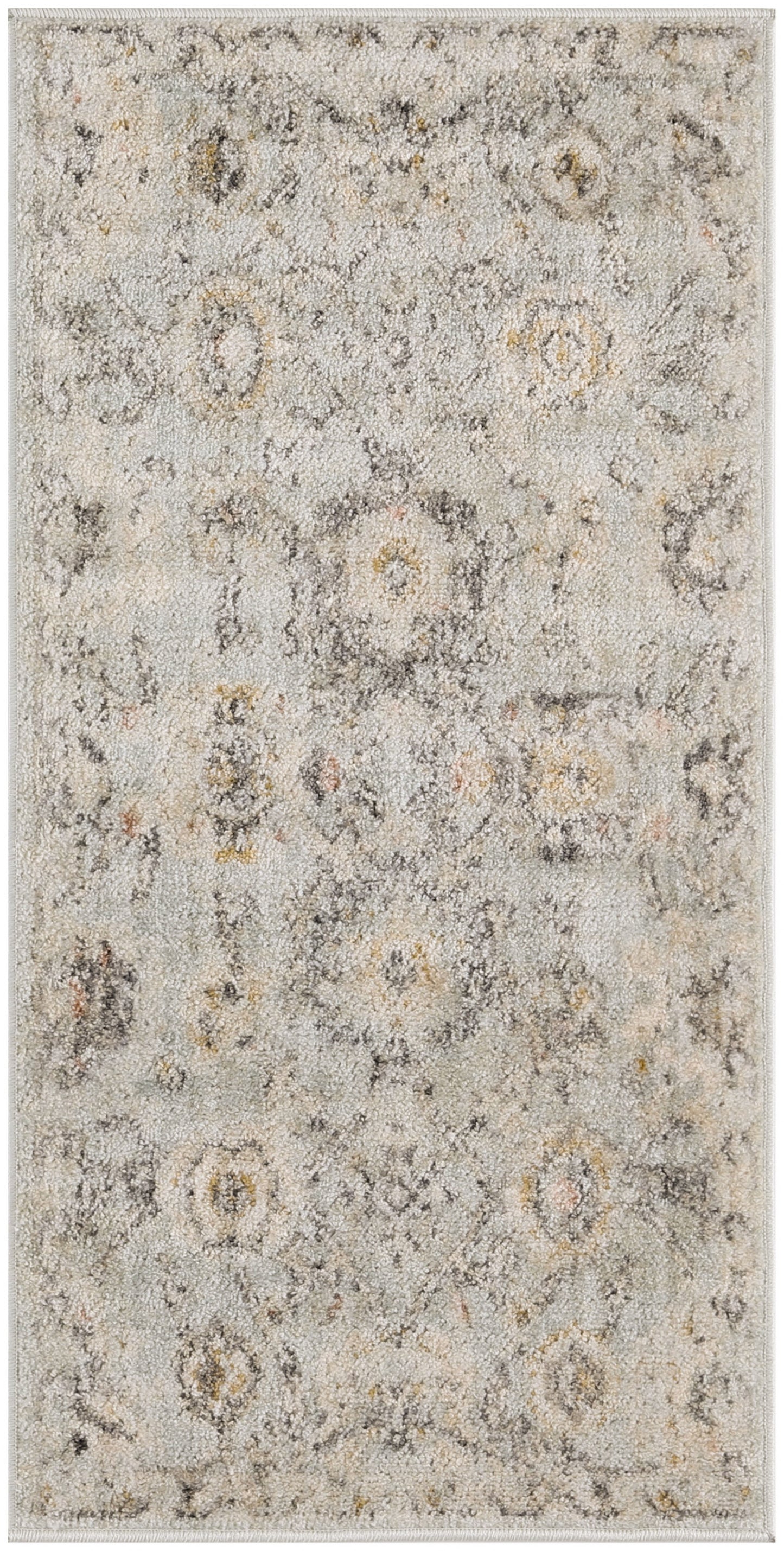 Nourison Home Oushak Home OUS01 Mint Traditional Loom-woven Rug