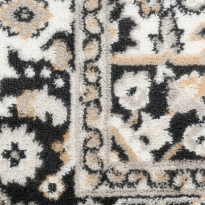 Nourison Home Dekor  Ivory Charcoal  Traditional
