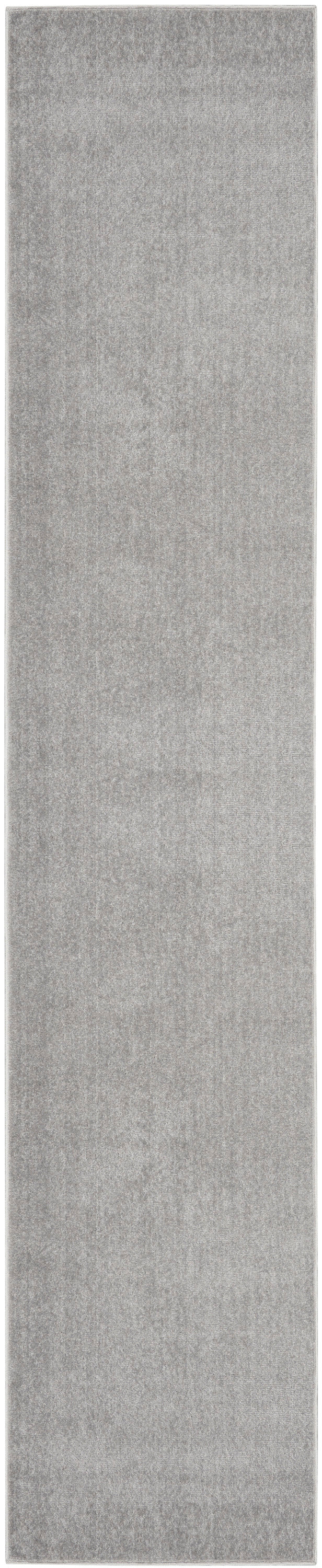 Nourison Home Nourison Essentials NRE01 Silver Grey Contemporary Power-loomed Rug