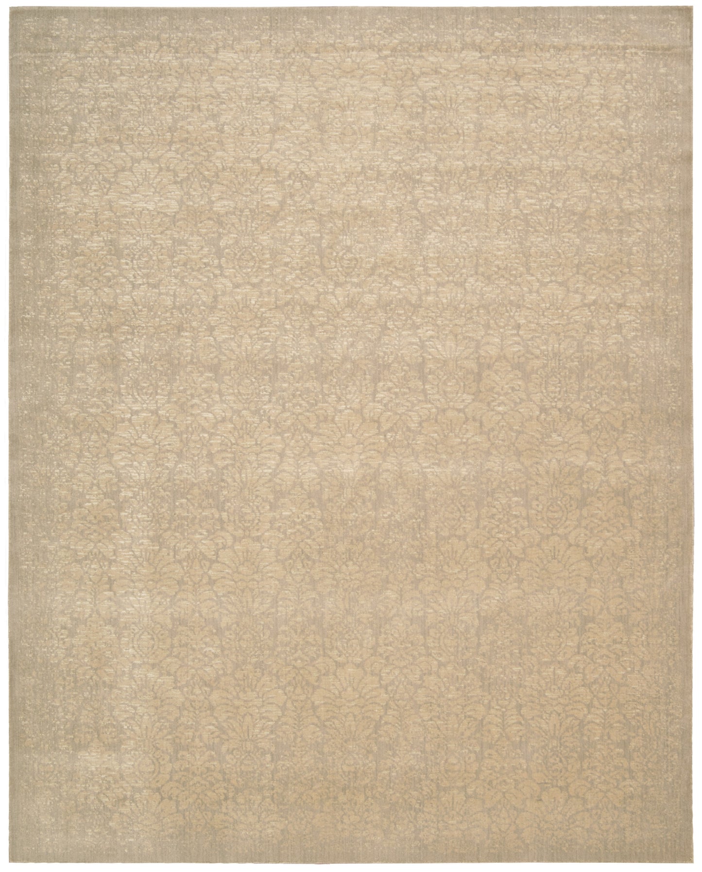 Nourison Home Silken Allure SLK01 Sand  Loomed Rug