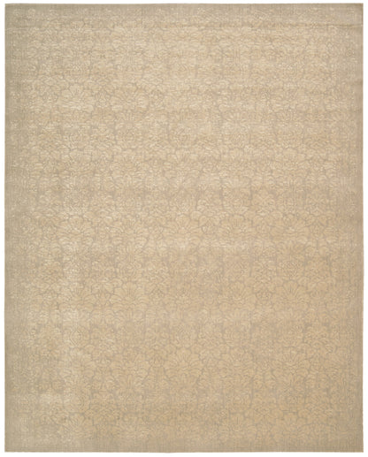 Nourison Home Silken Allure SLK01 Sand  Loomed Rug