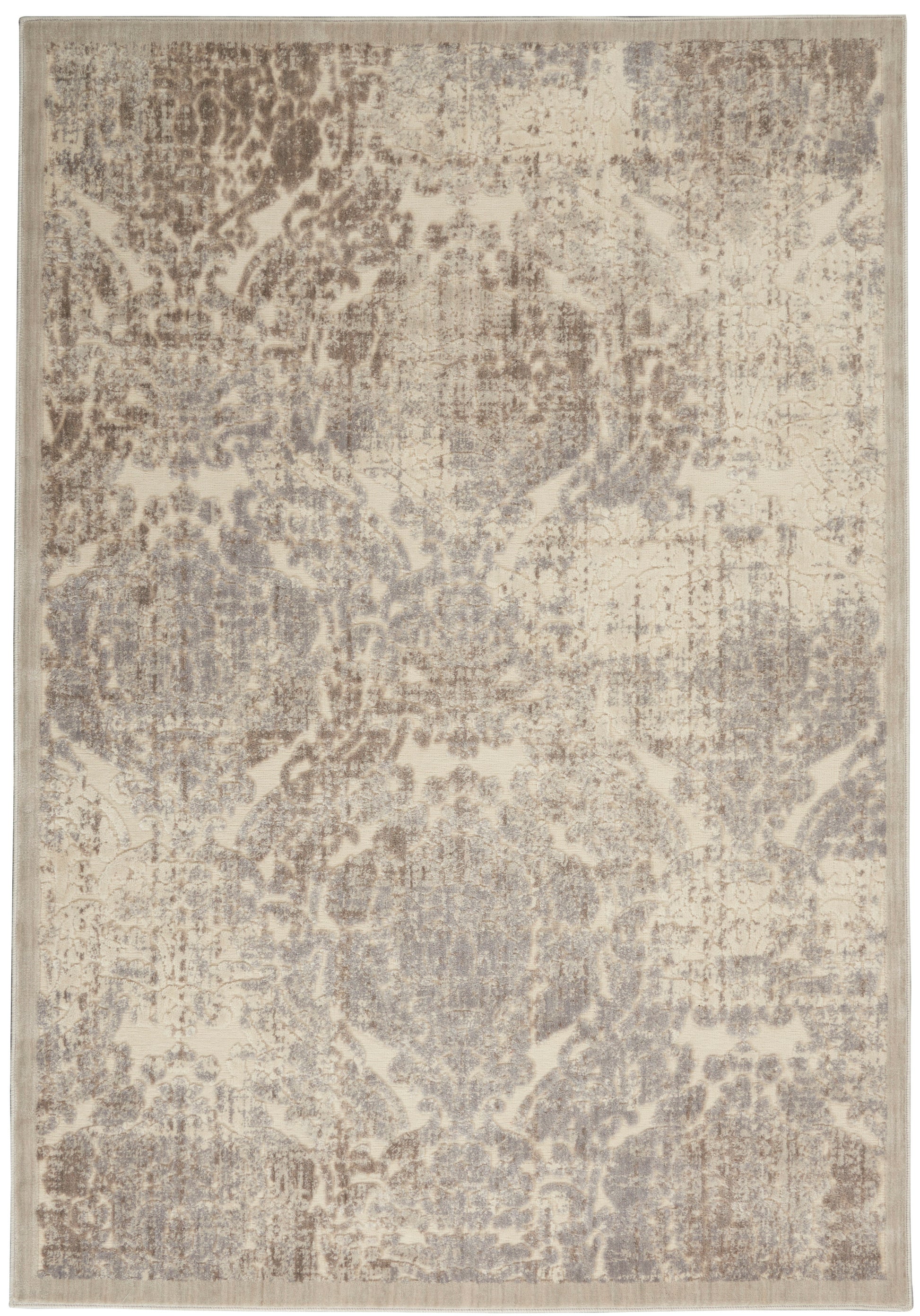 Nourison Home Graphic Illusions  Ivory  Transitional