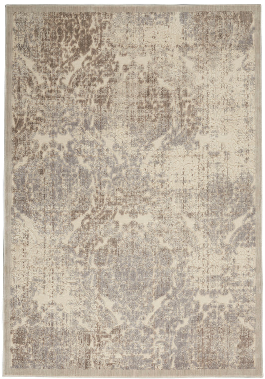 Nourison Home Graphic Illusions  Ivory  Transitional