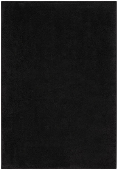 Nourison Home Nourison Essentials NRE01 Black Contemporary Power-loomed Rug