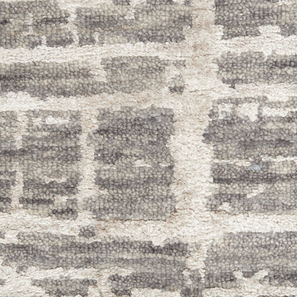 Nourison Home Luna  Grey Silver  Contemporary