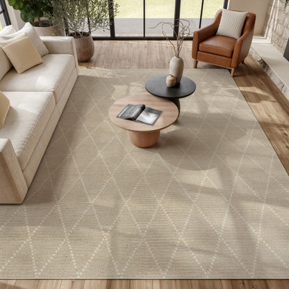 Nourison Home Azure  Beige  Contemporary