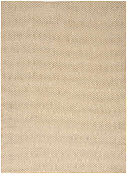 Nourison Home Courtyard COU01 Natural Contemporary Power-loomed Rug