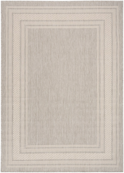 Nourison Home Horizon Indoor/Outdoor HOZ03 Grey Contemporary Power-loomed Rug