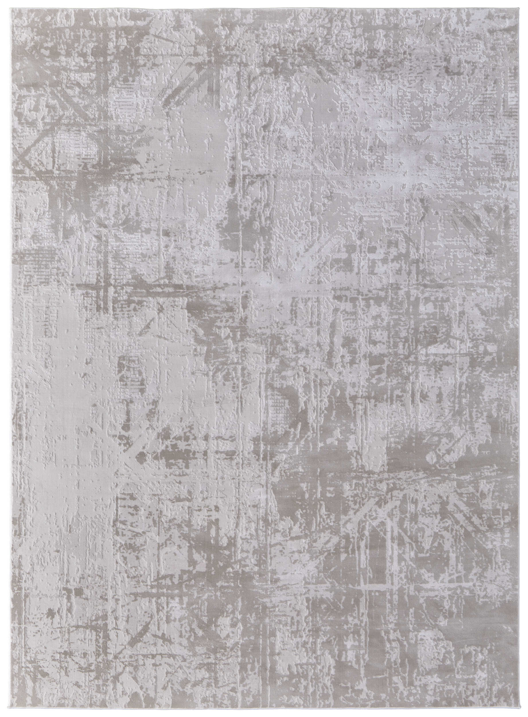 Feizy Prasad 39NAF Ivory Beige Modern/Luxury & Glam Rug - Rugs - Feizy - Atlanta Designer Rugs