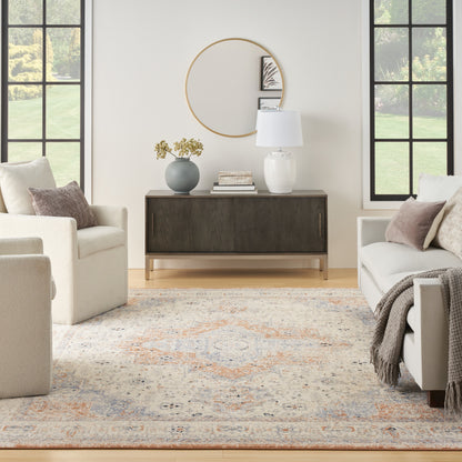 Nourison Home Nourison Essentials Persian  Beige Blue  Traditional