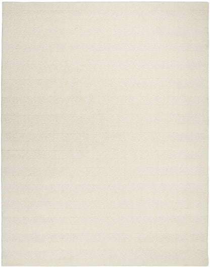 Calvin Klein CK043 Spun SPN01 Ivory Contemporary Hand Knotted Rug