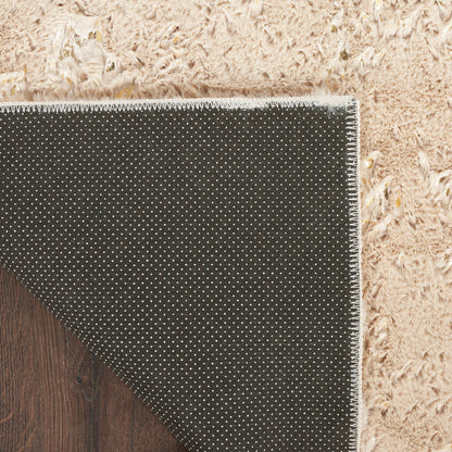 Nourison Home Cozy Shimmer  Beige Gold  Contemporary