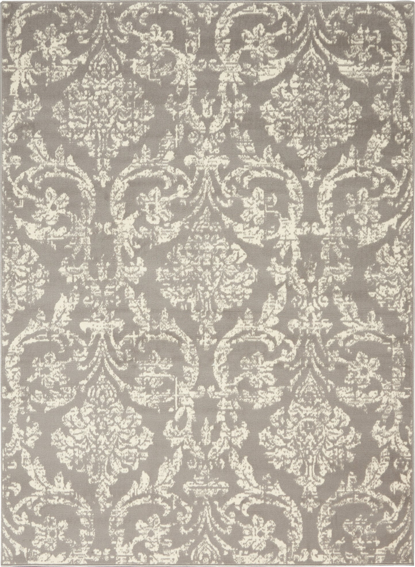 Nourison Home Jubilant JUB09 Grey Transitional Power-loomed Rug