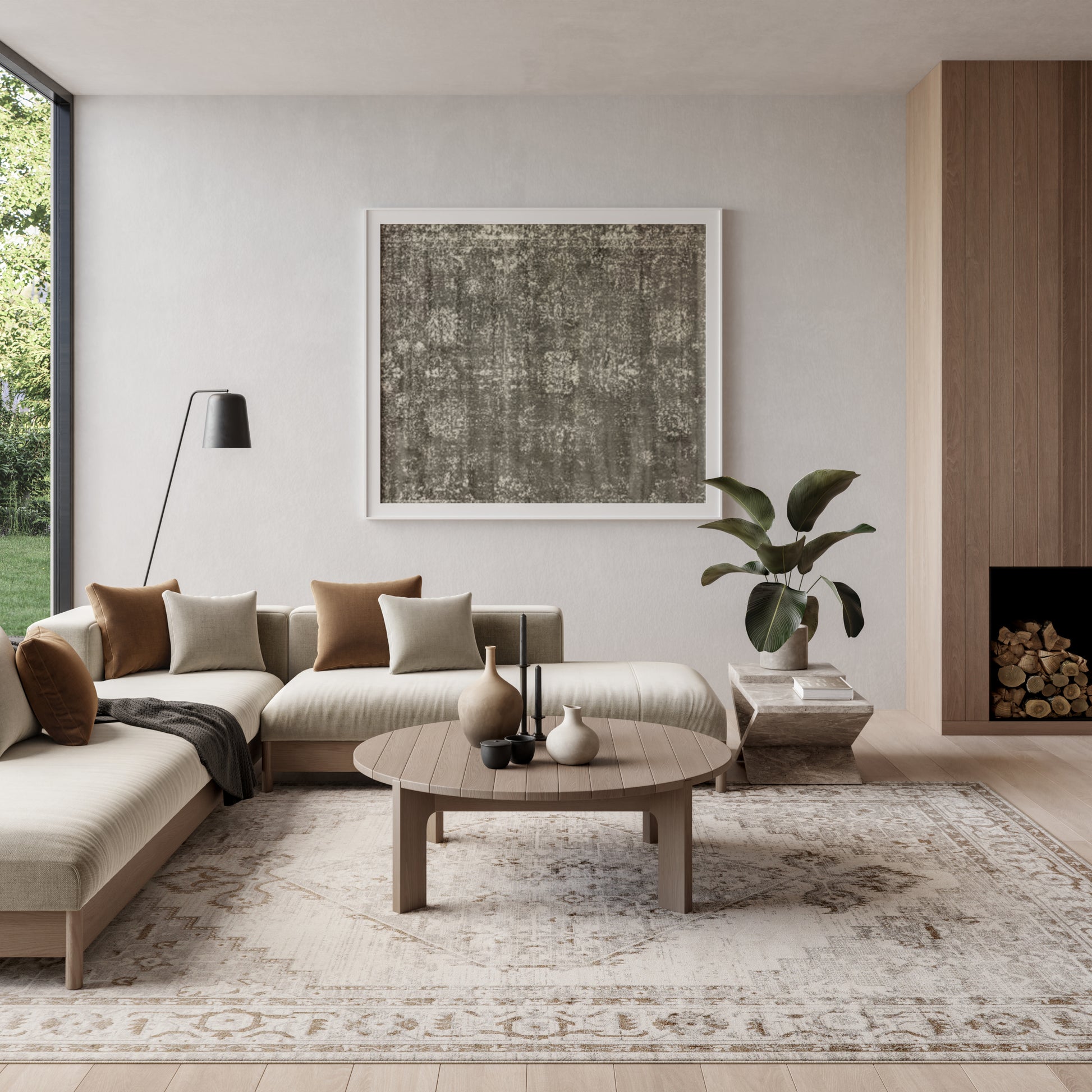 Nourison Home Astra Machine Washable  Grey  Traditional