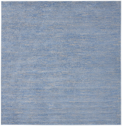 Nourison Home Nourison Essentials NRE01 Blue Grey Contemporary Power-loomed Rug