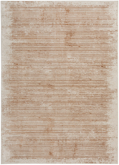 Calvin Klein CK024 Irradiant IRR03 Rose Gold Contemporary Power-loomed Rug