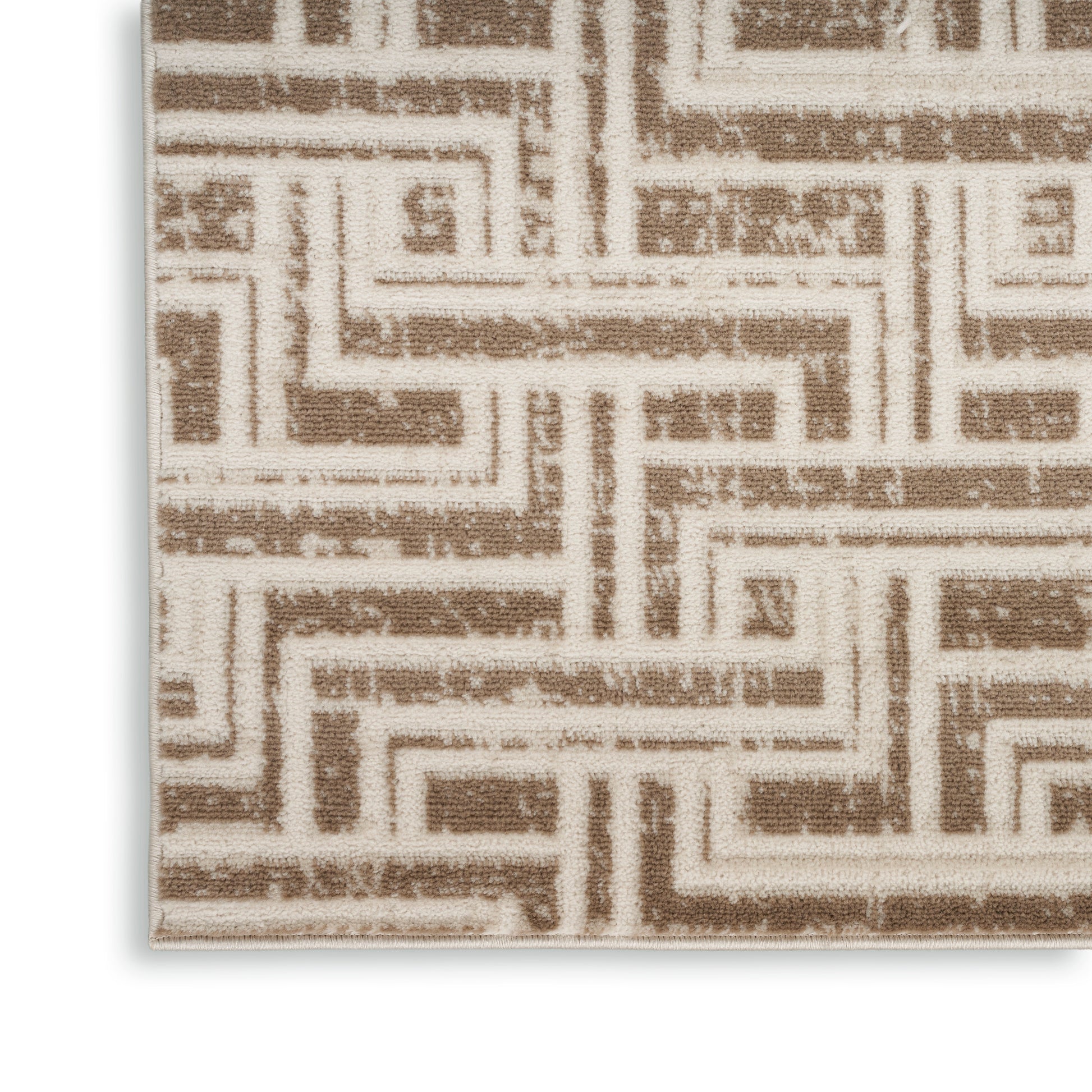 Nourison Home Serenity Home  Mocha Ivory  Transitional