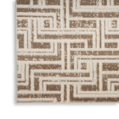 Nourison Home Serenity Home  Mocha Ivory  Transitional