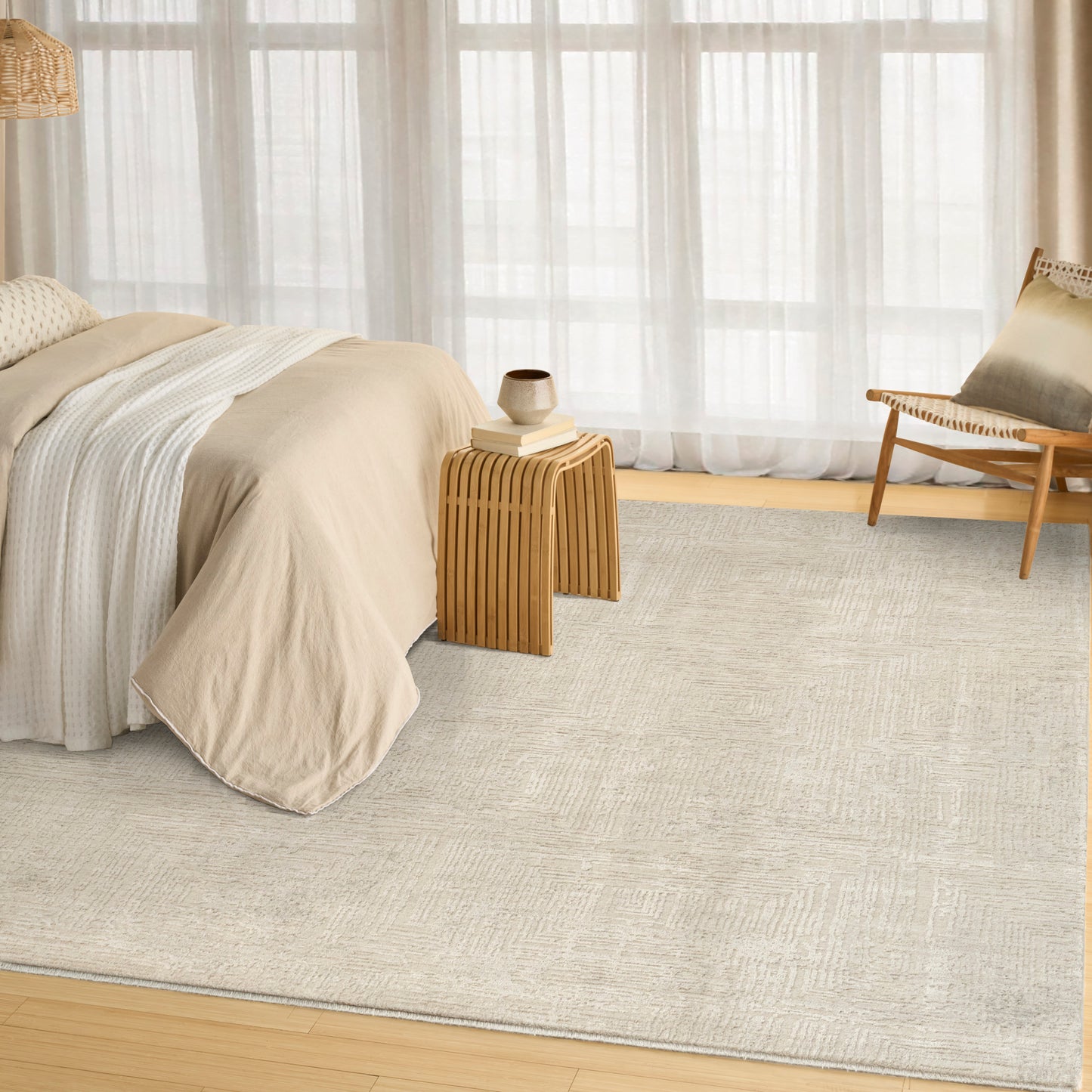 DKNY DK014 Madison Square  Ivory Beige  Contemporary