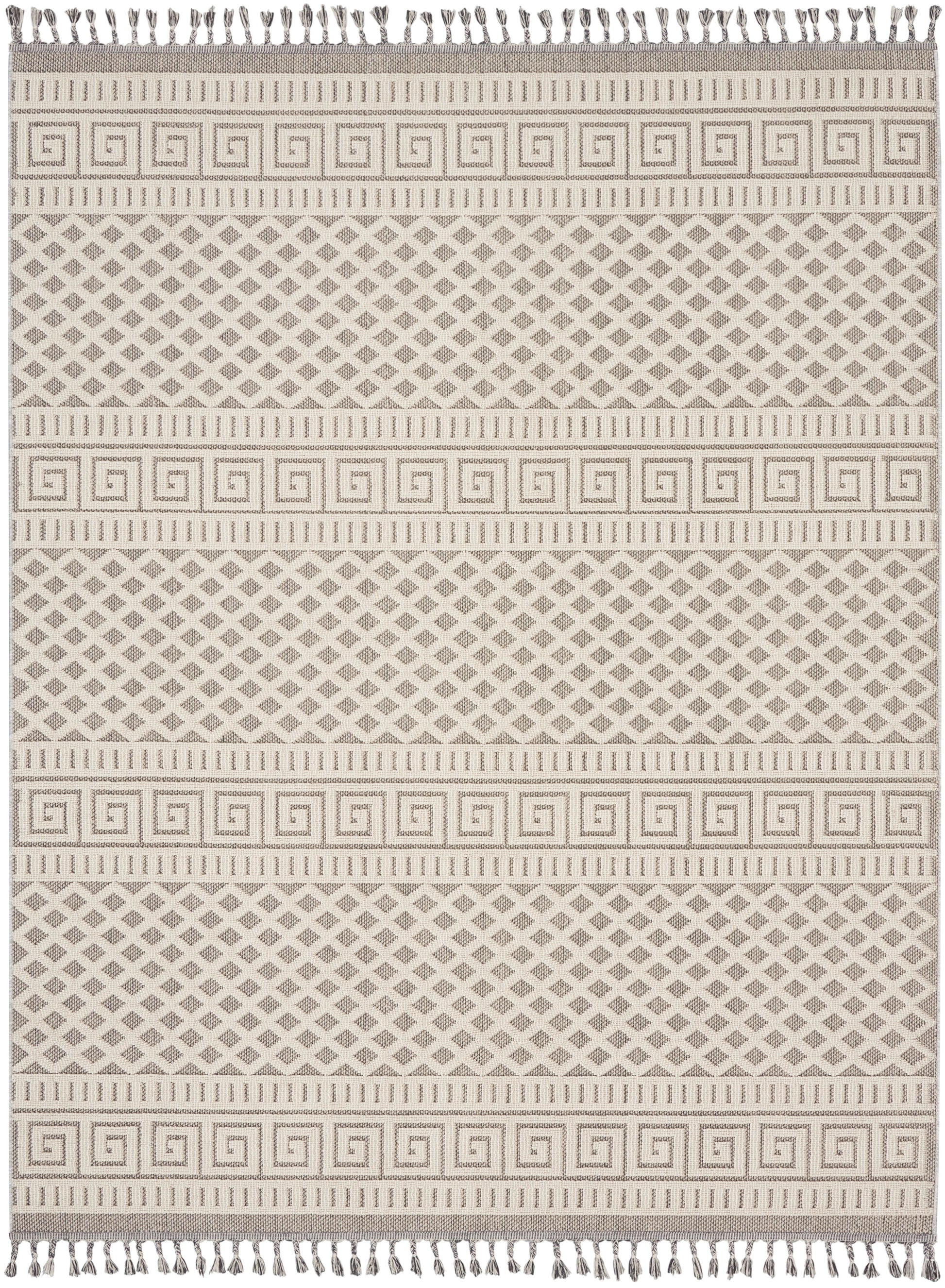 Nourison Home Paxton  Ivory Grey  Contemporary