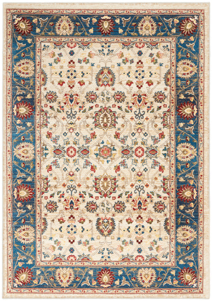 Nourison Home Karisma KAR01 Ivory Blue Traditional Power-loomed Rug