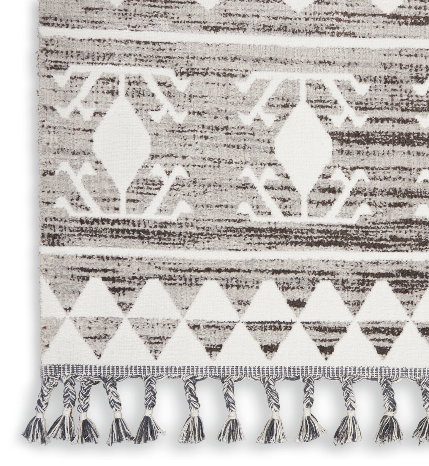 Nourison Home Asilah  Grey Ivory  Contemporary