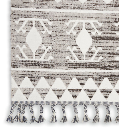 Nourison Home Asilah  Grey Ivory  Contemporary