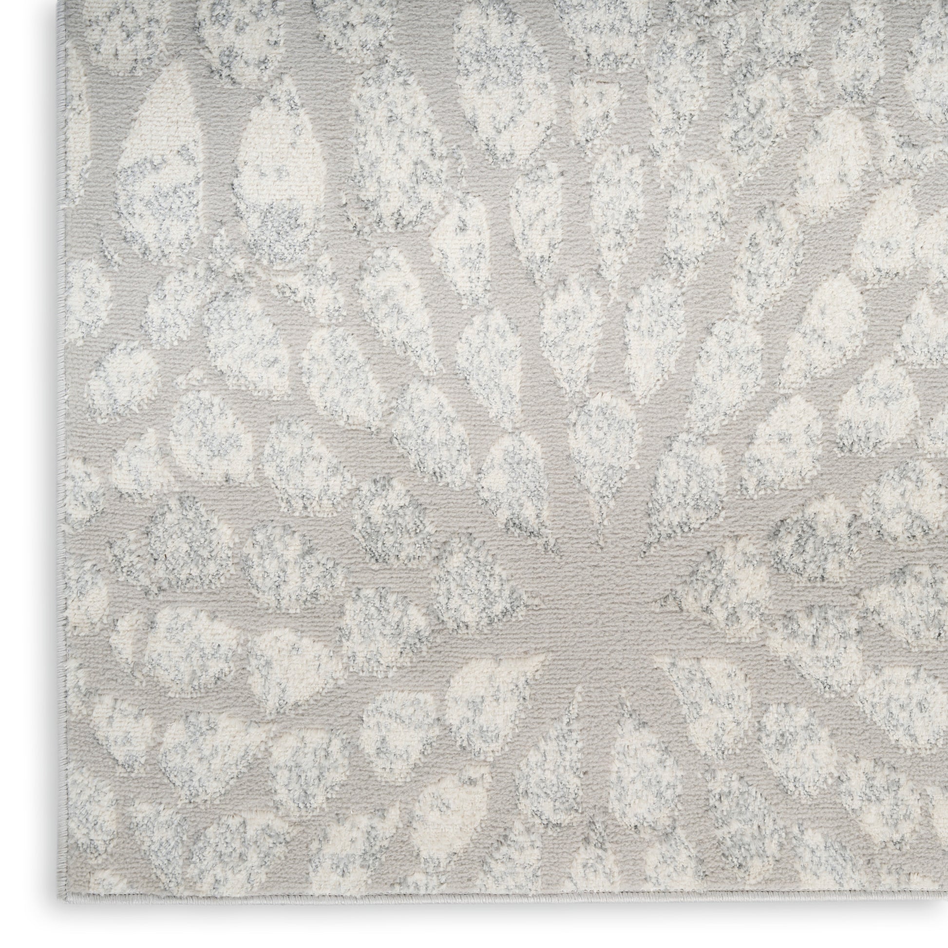 Nourison Home Ambiance  Grey Silver  Contemporary