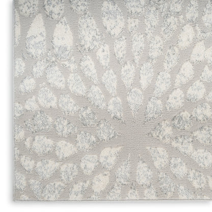 Nourison Home Ambiance  Grey Silver  Contemporary