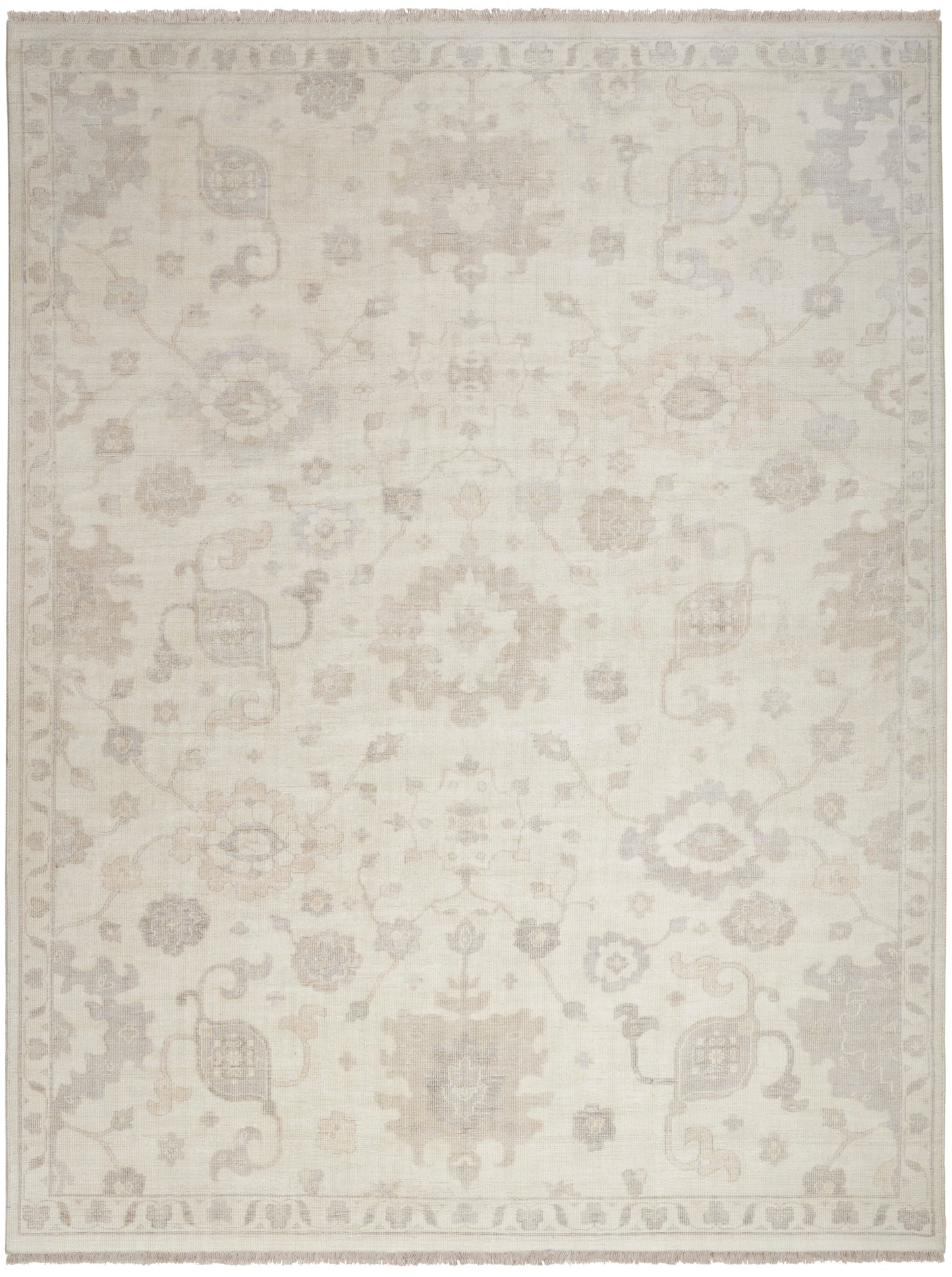 Nourison Home Aldora  Ivory Grey  Traditional