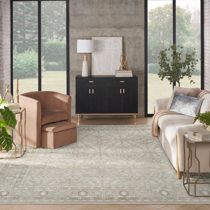 Nourison Home Dekor  Ivory Taupe  Traditional
