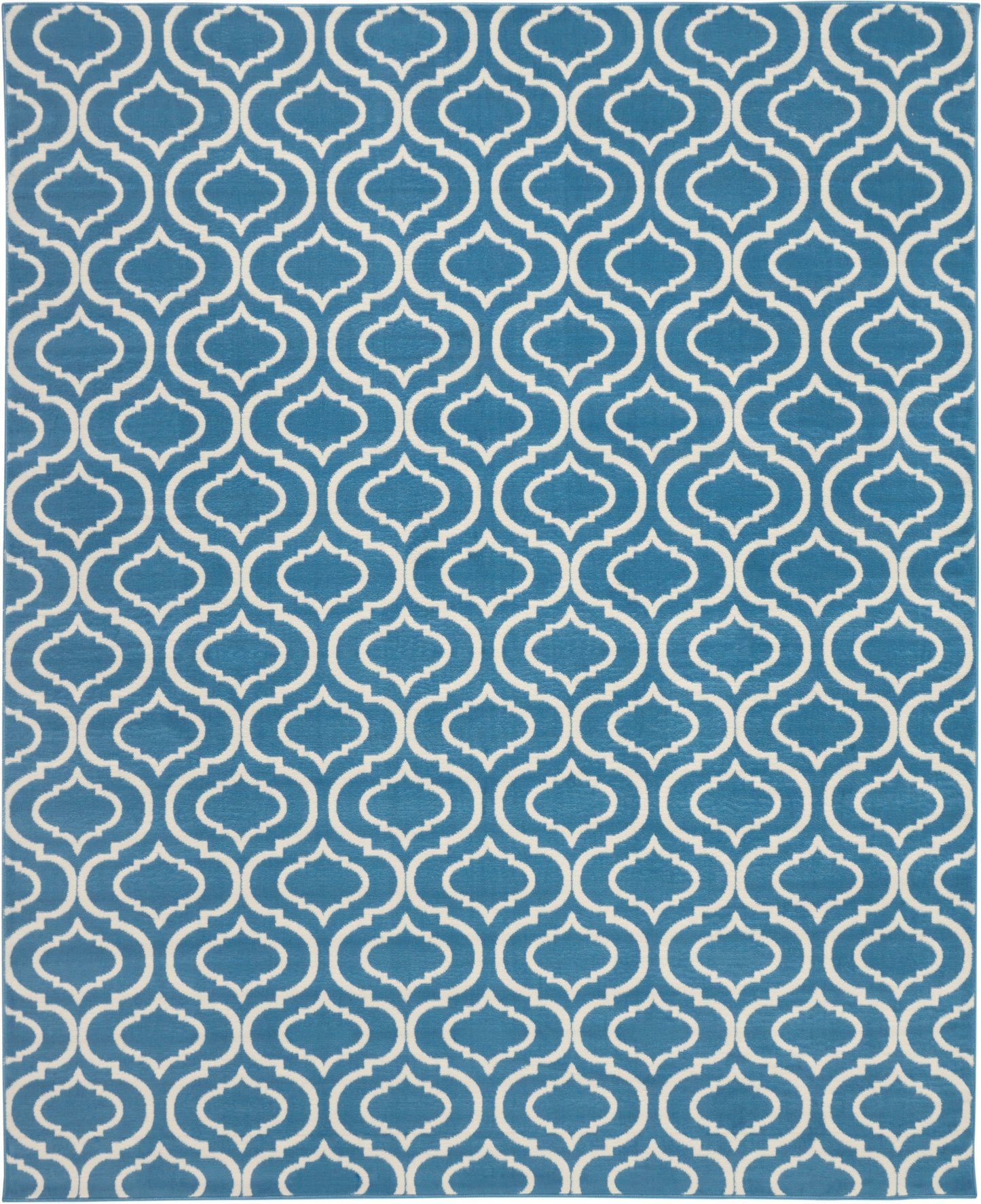 Nourison Home Jubilant JUB19 Blue Transitional Power-loomed Rug