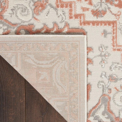 Nourison Home Elation  Ivory Brick  Traditional