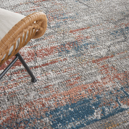 Nourison Home Rustic Textures  Multicolor  Contemporary