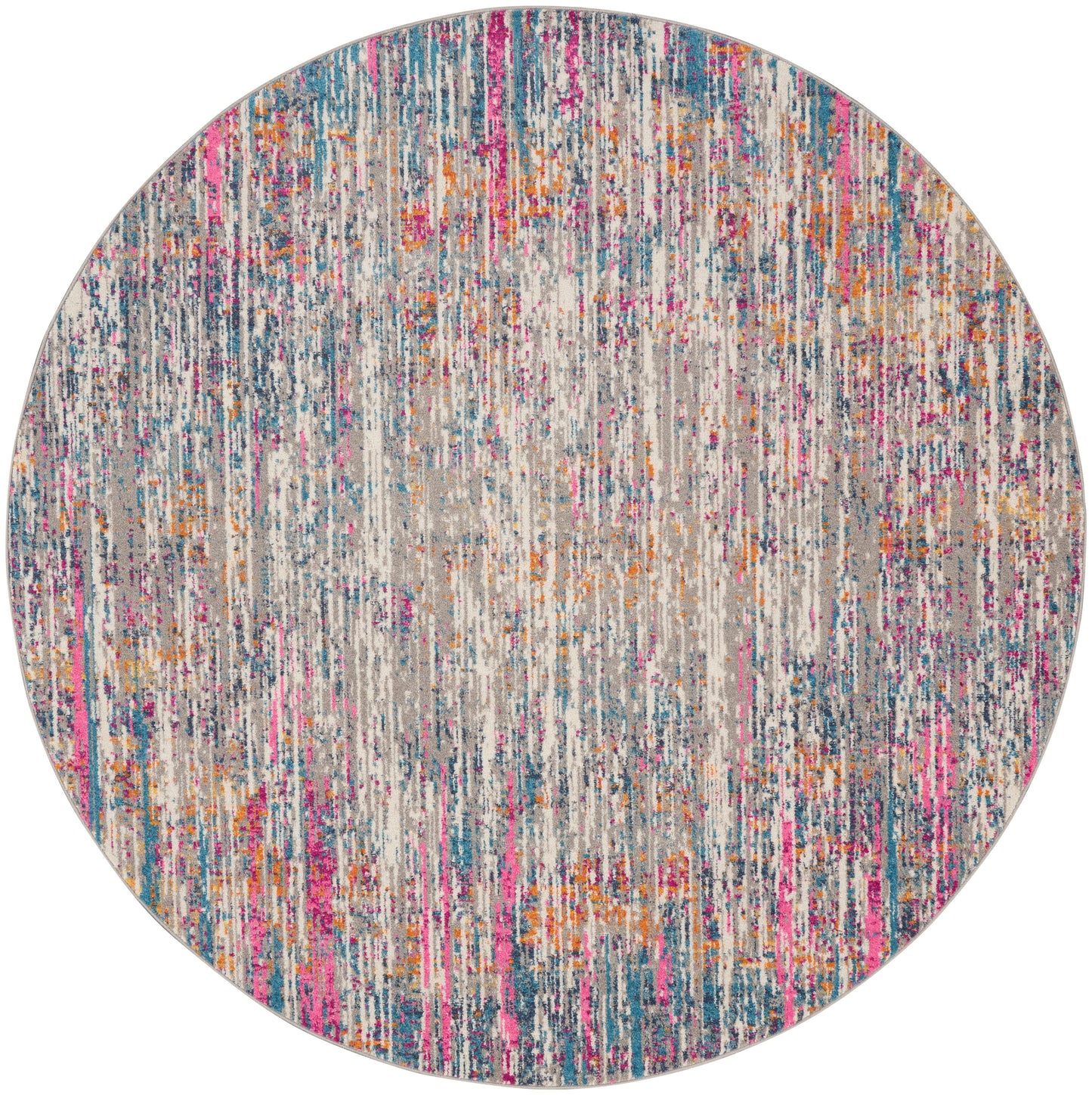 Nourison Home Passion PSN09 Ivory Multicolor Contemporary Power-loomed Rugs