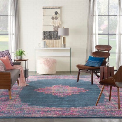 Nourison Home Passion  Blue  Transitional