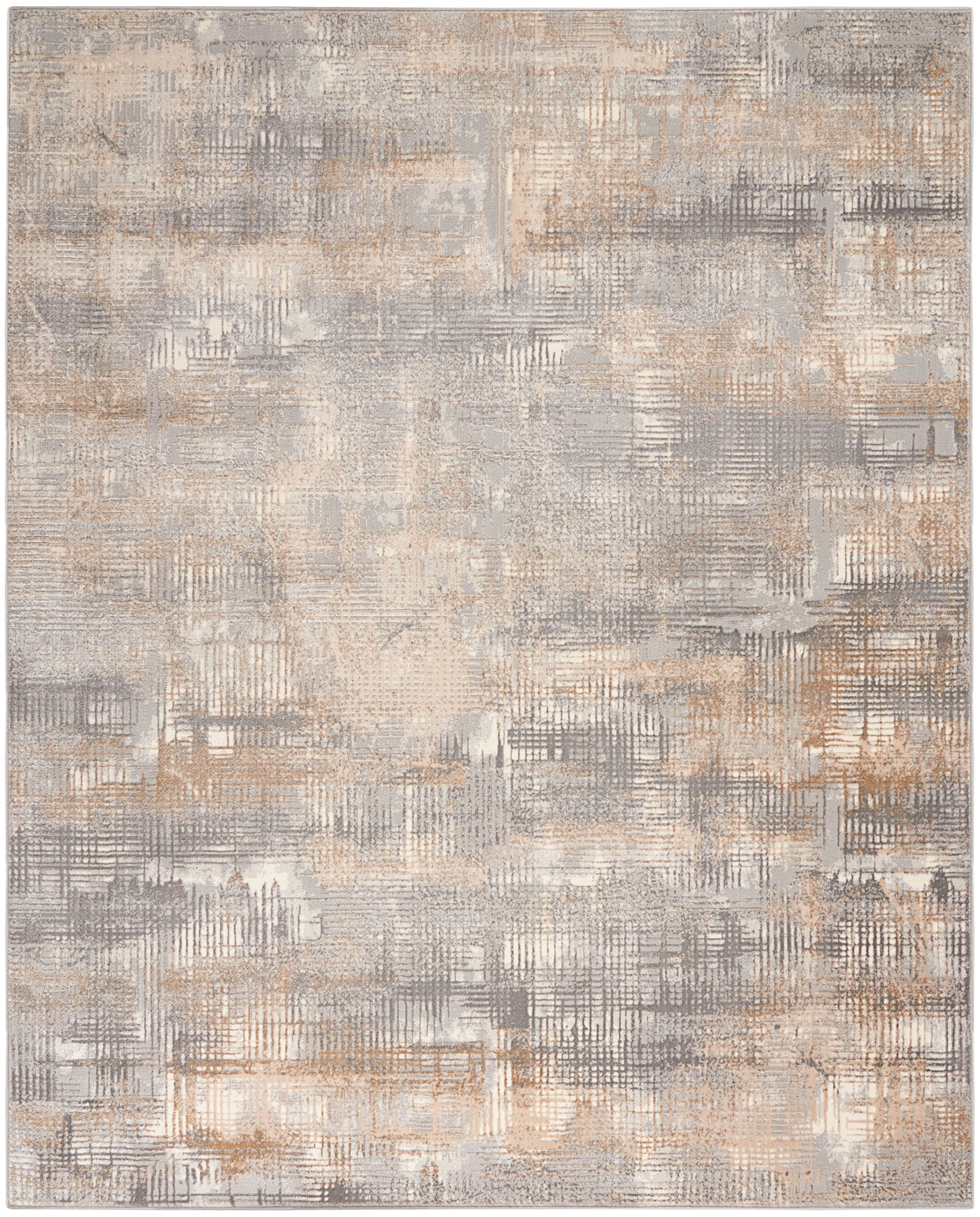 Calvin Klein CK950 Rush CK951 Grey Beige Contemporary Power-loomed Rug