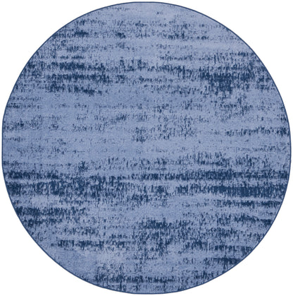 Nourison Home Nourison Essentials NRE03 Denim Contemporary Power-loomed Rug