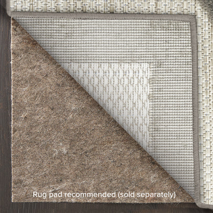Nourison Home Aloha  Beige  Contemporary