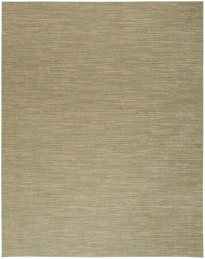 Nourison Home Nourison Essentials NRE01 Green Gold Contemporary Power-loomed Rug