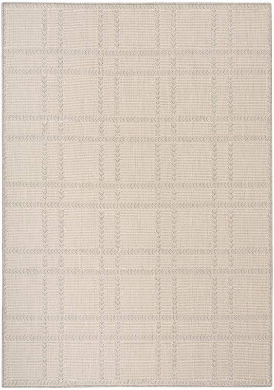 Nourison Home Horizon Indoor/Outdoor  Grey  Contemporary