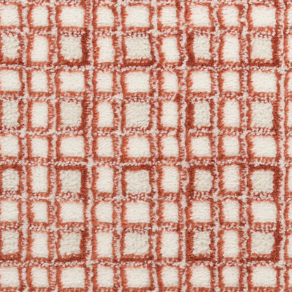 Nourison Home Nordic  Brick Ivory  Contemporary